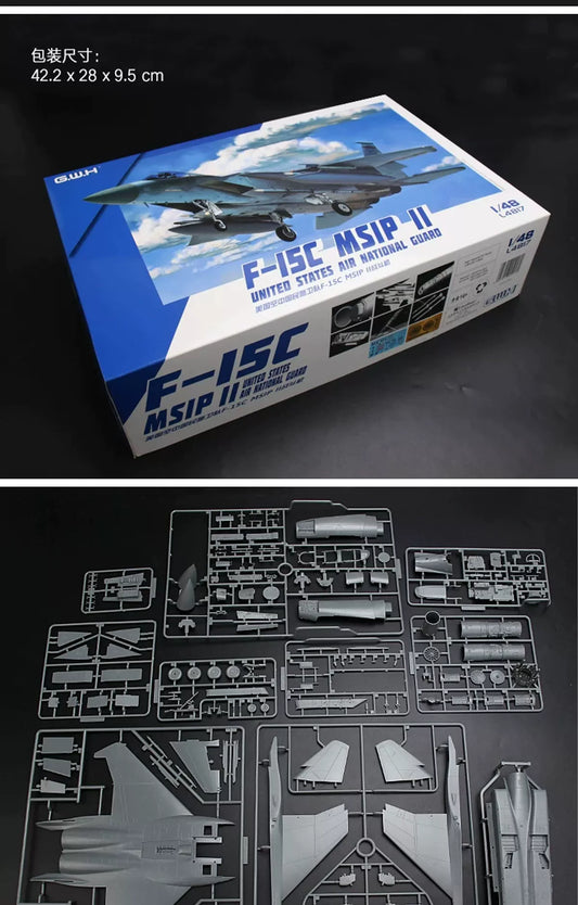 Great Wall 1/48 L4817 F-15C MSIP II US Air National Guard  Airplane Model Kit
