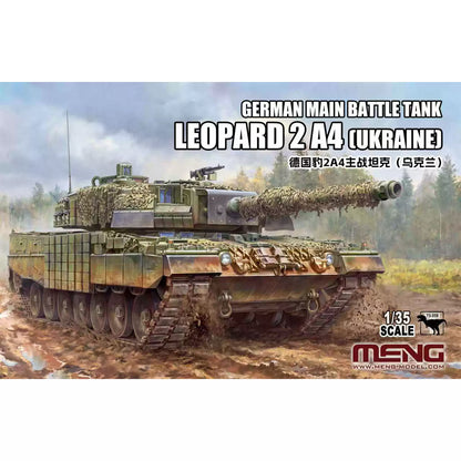 MENG TS-058 1/35 German MBT Leopard 2A4(Ukraine) Tank Model Kit