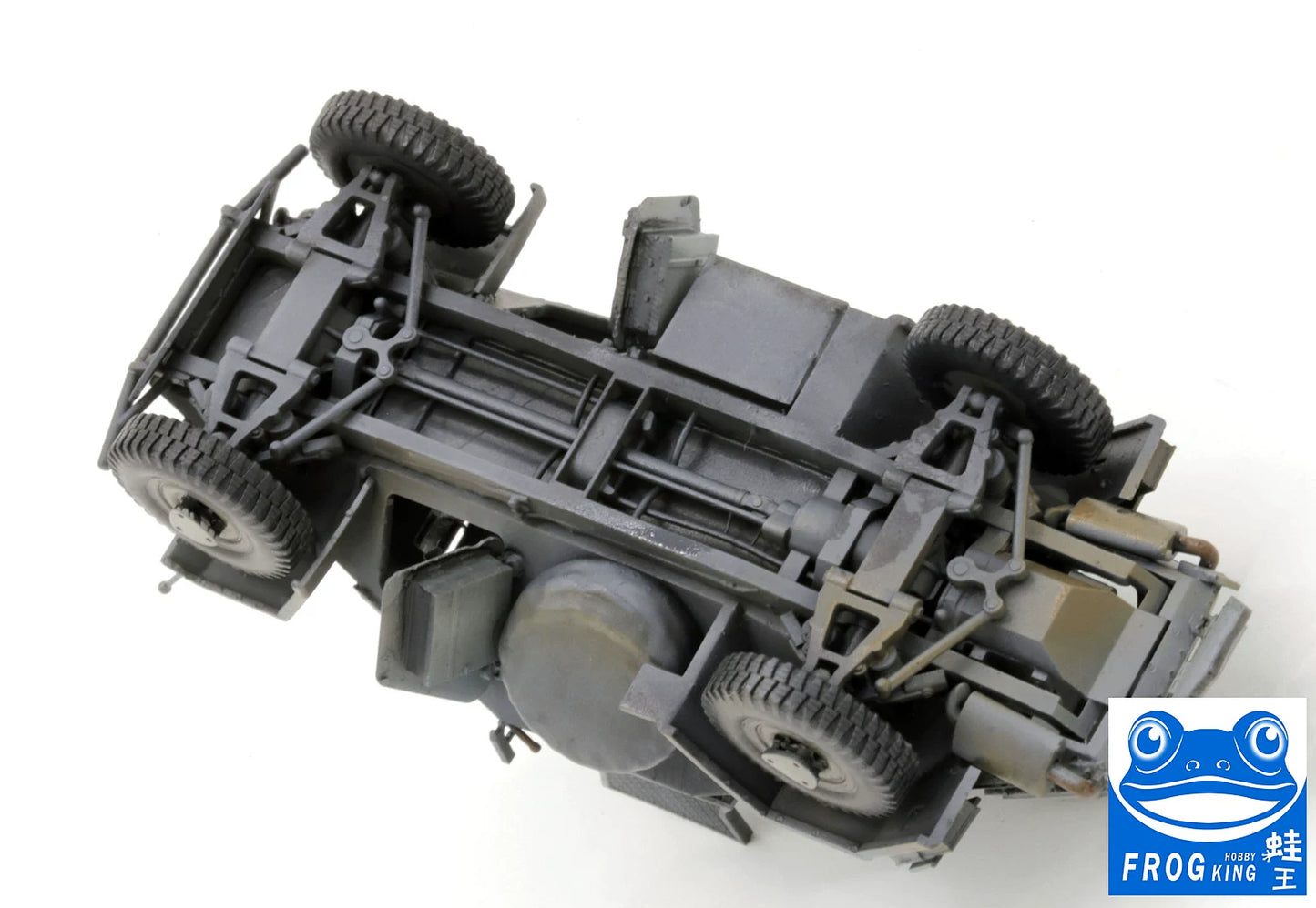 Sd.Kfz.222 Leichter Panzerspahwagen w/Fully internal | Frog King 72010 1/72