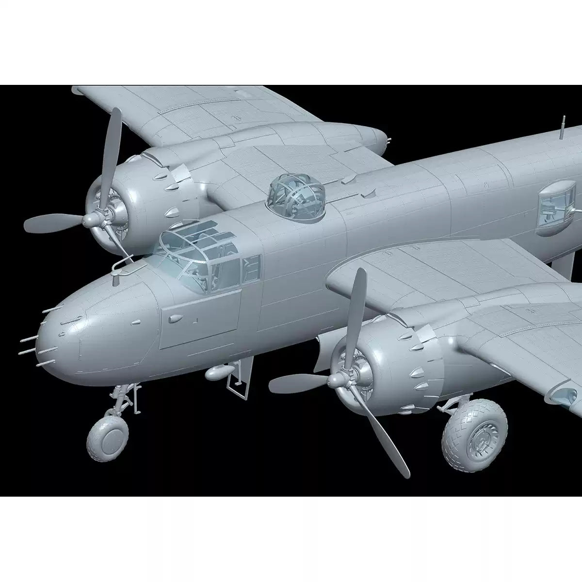 HK Model 01F009 1/48 B-25J Strafer Bomber Model Kit