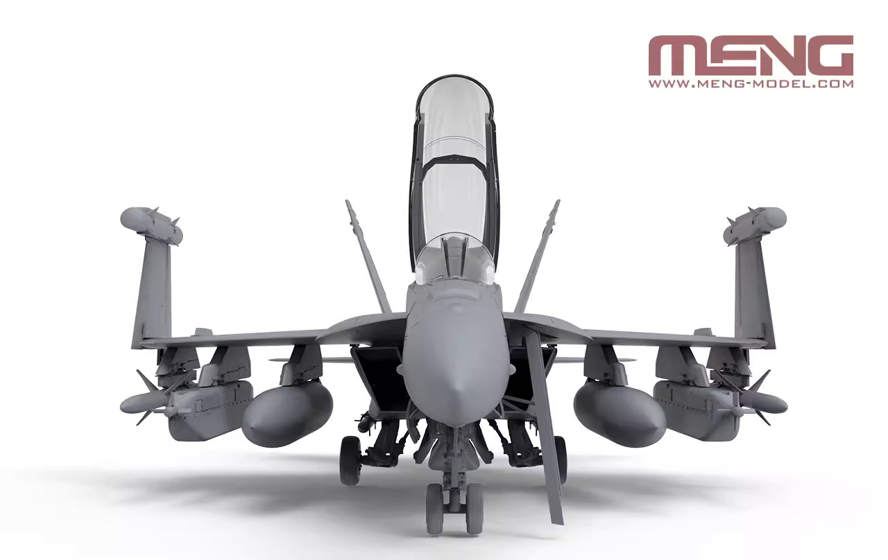 EA-18G GROWLER Electronic Attack Aircraft 1/48 Model Kit | MENG LS-019 - ModelHives