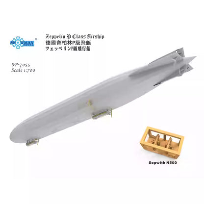 SNOWMAN SP-7055 1/700 German Zeppelin Airship P-class 1910 Assembly Model Kit