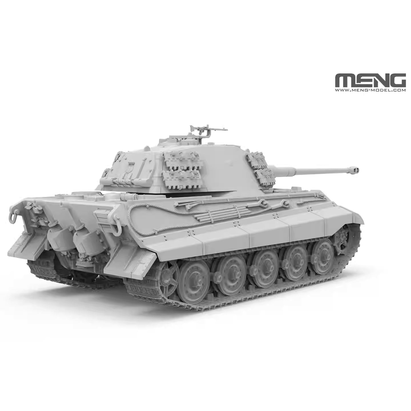 MENG 72-010 1/72 German Heavy Tank King Tiger(Porsche Turret) Model Kit