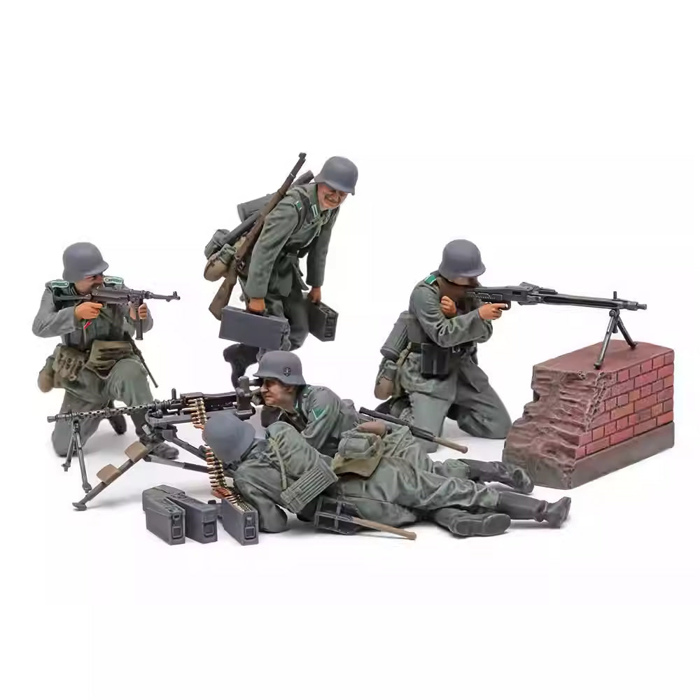 Tamiya 35386 1/35 GERMAN MACHINE GUN TEAM (MID-WWII) (Plastic model)