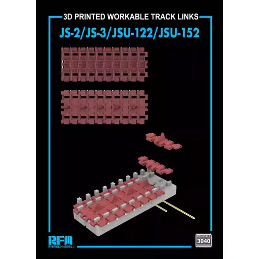 RYE FIELD RM3040 1/35 Workable Track Links for JS-2/JS-3/JSU-122/JSU-152