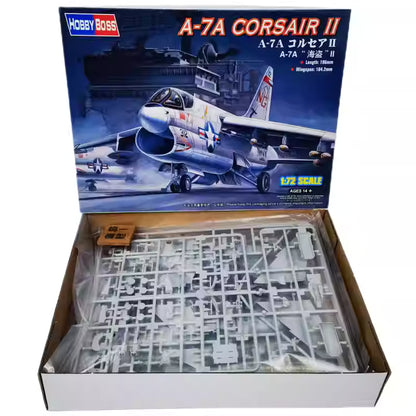 Hobby Boss 87201 1/72 A-7A Corsair II Aircraft Model Kit - ModelHives