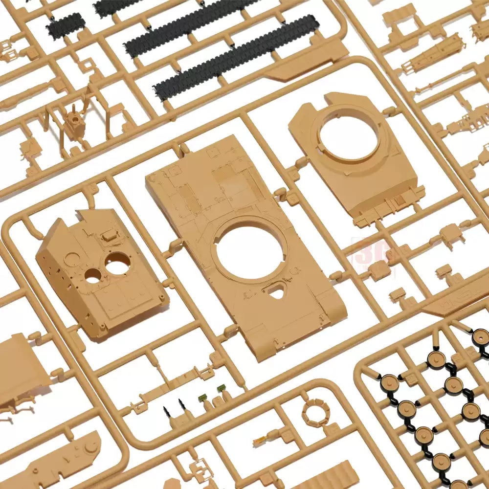 MENG 72-003A 1/72 Pre-painted M1A2 SEP Abrams TUSK II Tank Model Kit Early Release