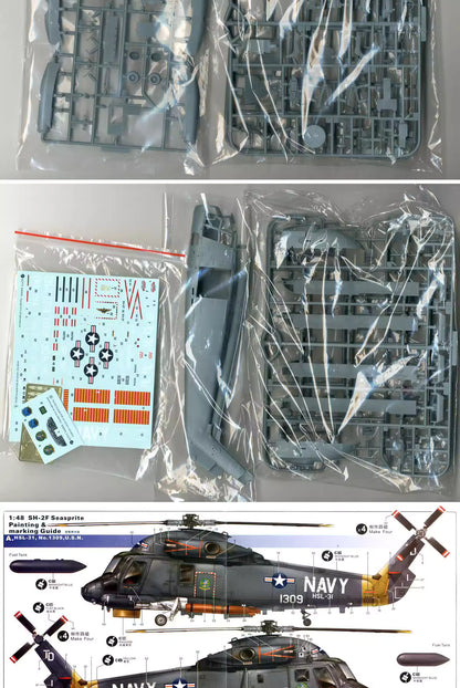 Kitty Hawk 80122 1/48 SH-2F Seasprite  Assembly model New