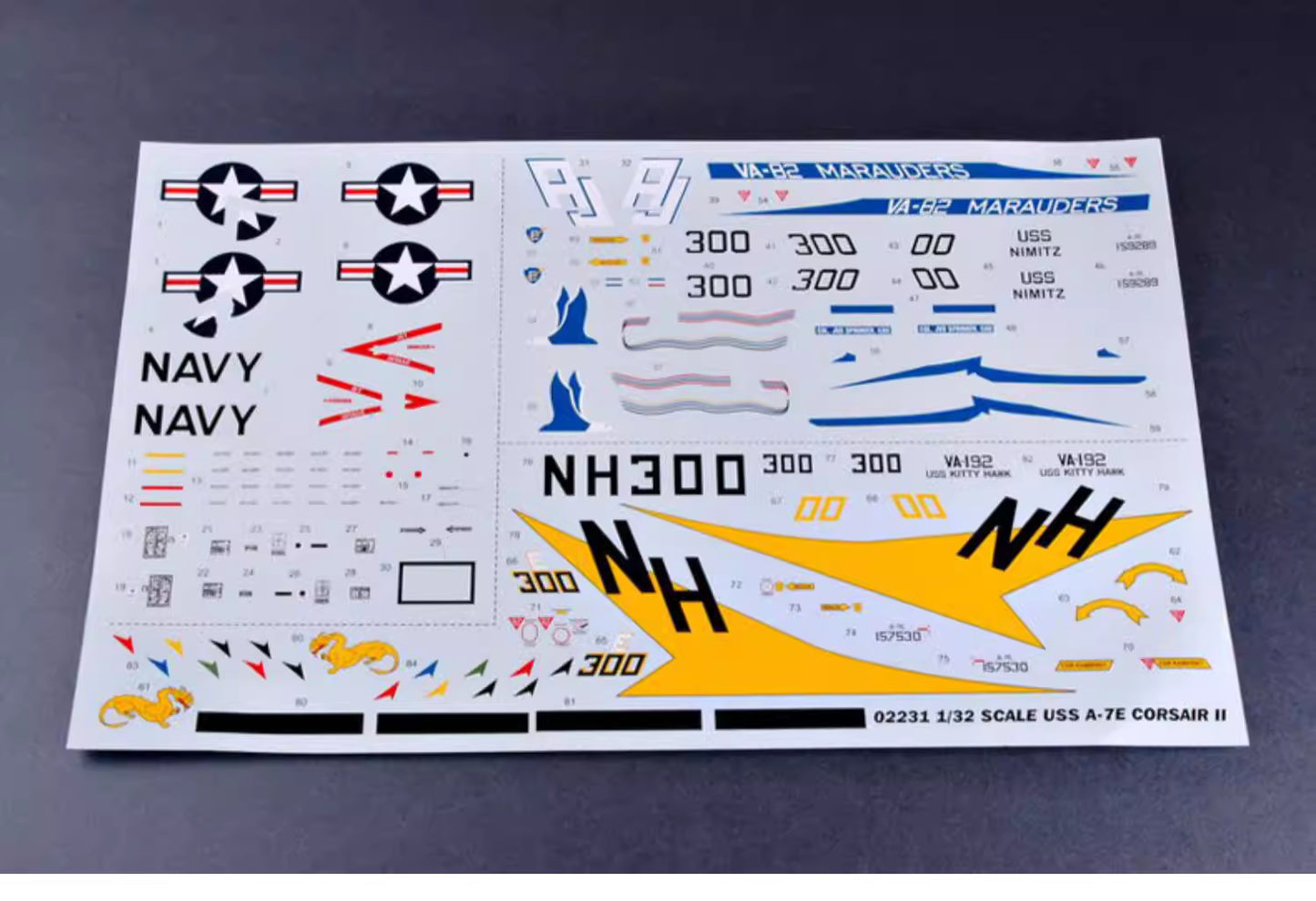 Trumpeter 1/32 02231 A-7E Corsair II Aircraft Model Kit