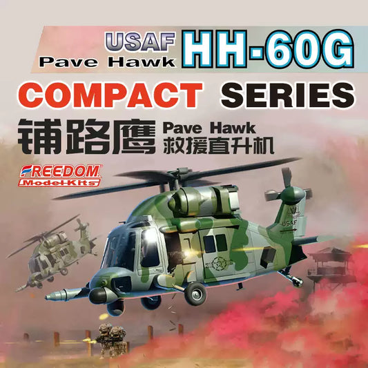 FREEDOM 162033 HH-60G `Pave Hawk` Aircarft Model Kit Q-VER