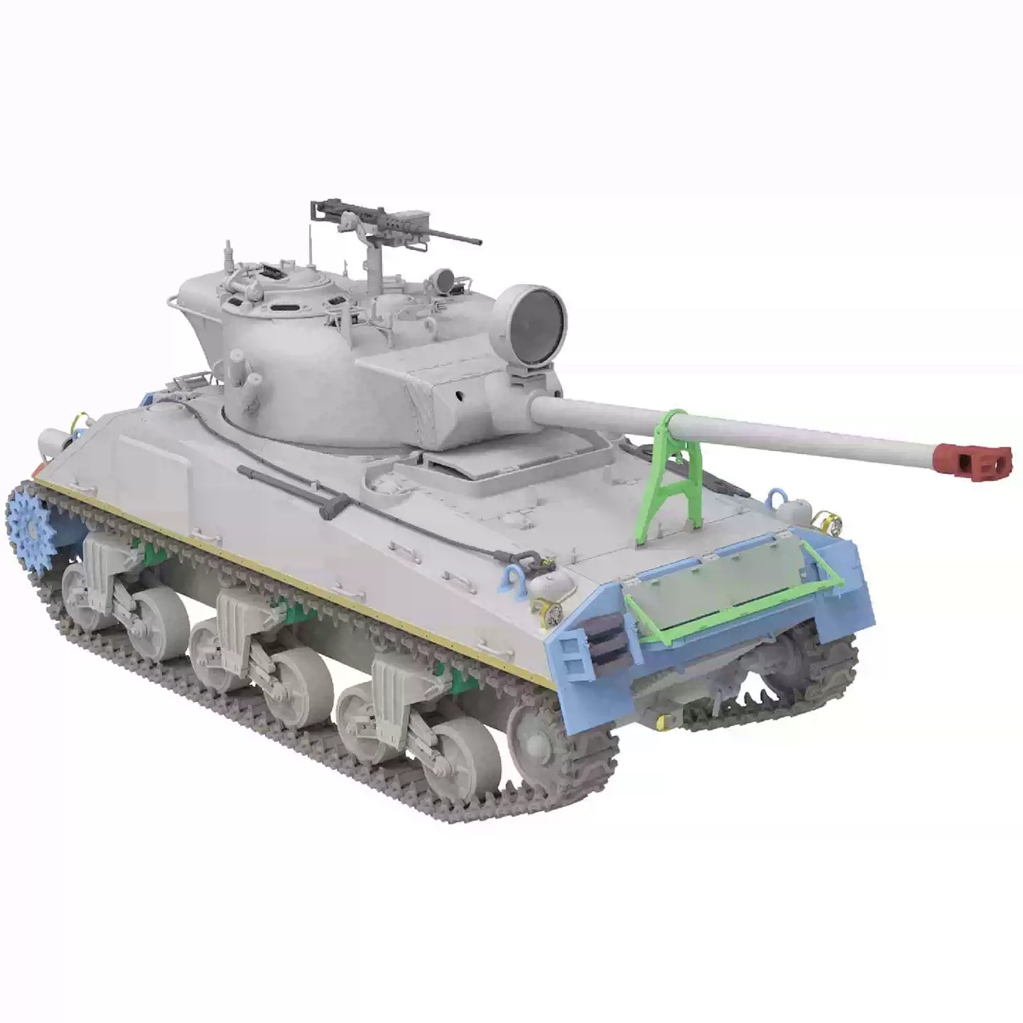 RYE FIELD 5161 1/35 M-50 Sherman Early Pattern Degem Aleph Tank Model Kit
