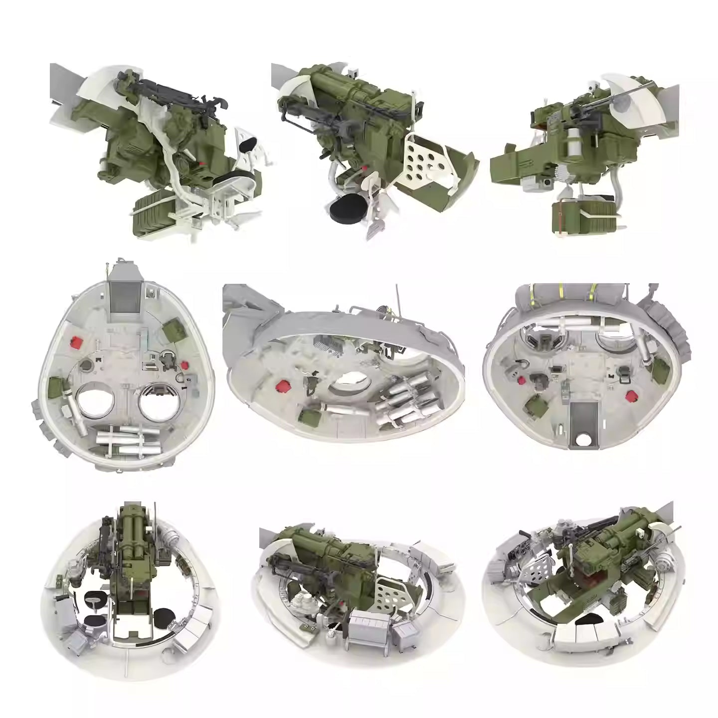 Discover the RYE FIELD 5155 T-55A 1/35 Tank Model Kit with full interior, workable suspension, and track – the perfect addition for hobbyists!