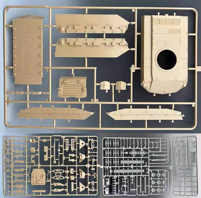 1/35 URAN-9 Russian Unmanned Ground Combat Vehicle Reloaded Ver. | Amusing 35A073