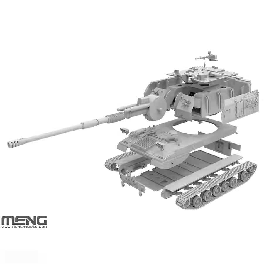 MENG 72-014 1/72 Chinese PLZ05 155mm Self-Propelled Howitzer Tank Model Kit