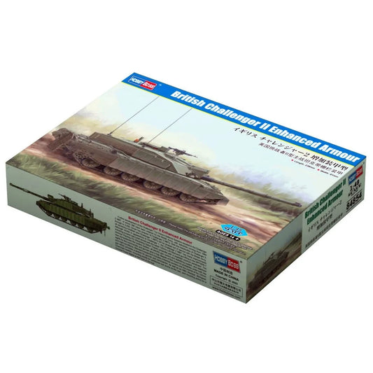 Hobbyboss 84854 1/48 British Challenger Il Enhanced Armour Tank Model Kit
