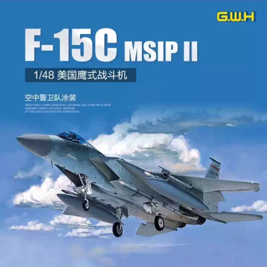 Great Wall 1/48 L4817 F-15C MSIP II US Air National Guard  Airplane Model Kit