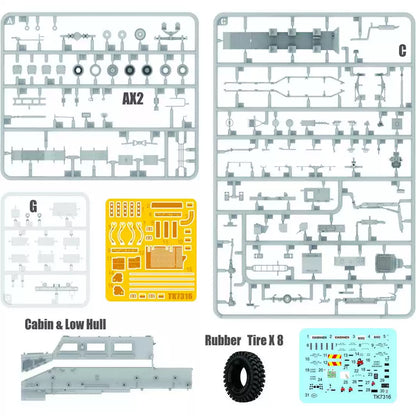 T-Model TK7360 1/72 US BUFFALO Mine Protected Clearance Vehicle