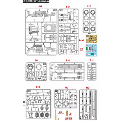 AB40 Ferroviaria Railway Armored Car Model Kit | Heavy& Lanmo MM35011 1/35 Presale