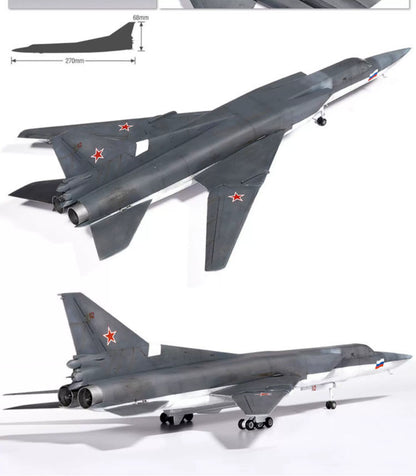 ACADEMY AC12636 1/144 RU Tu-22M3 Backfire C Aircarft Model Kit