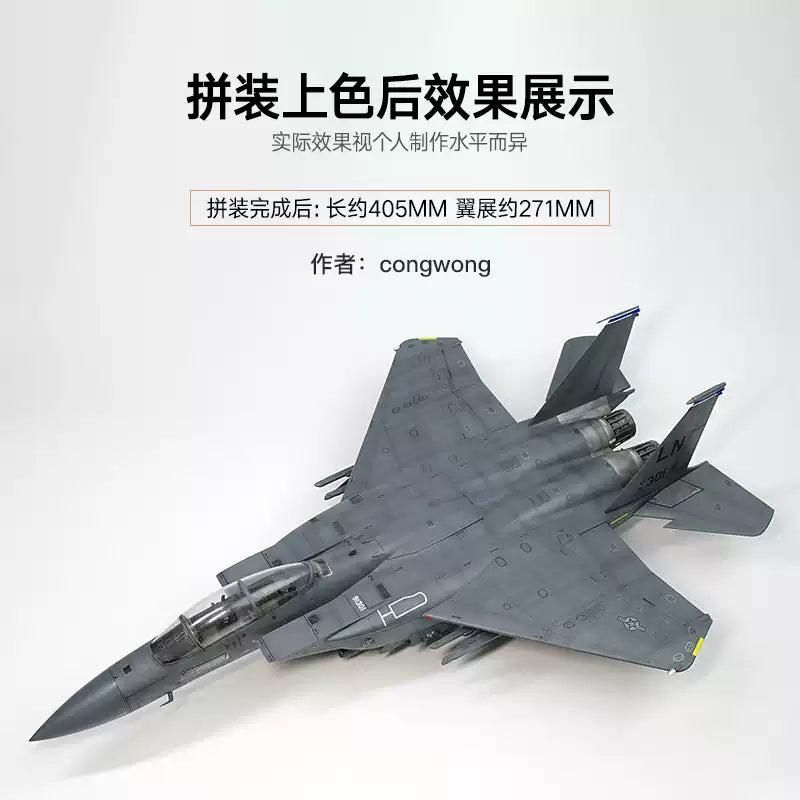 GreatWall 1/48 L4822 F-15E Strike Eagle Dual Roles Aircraft model kit