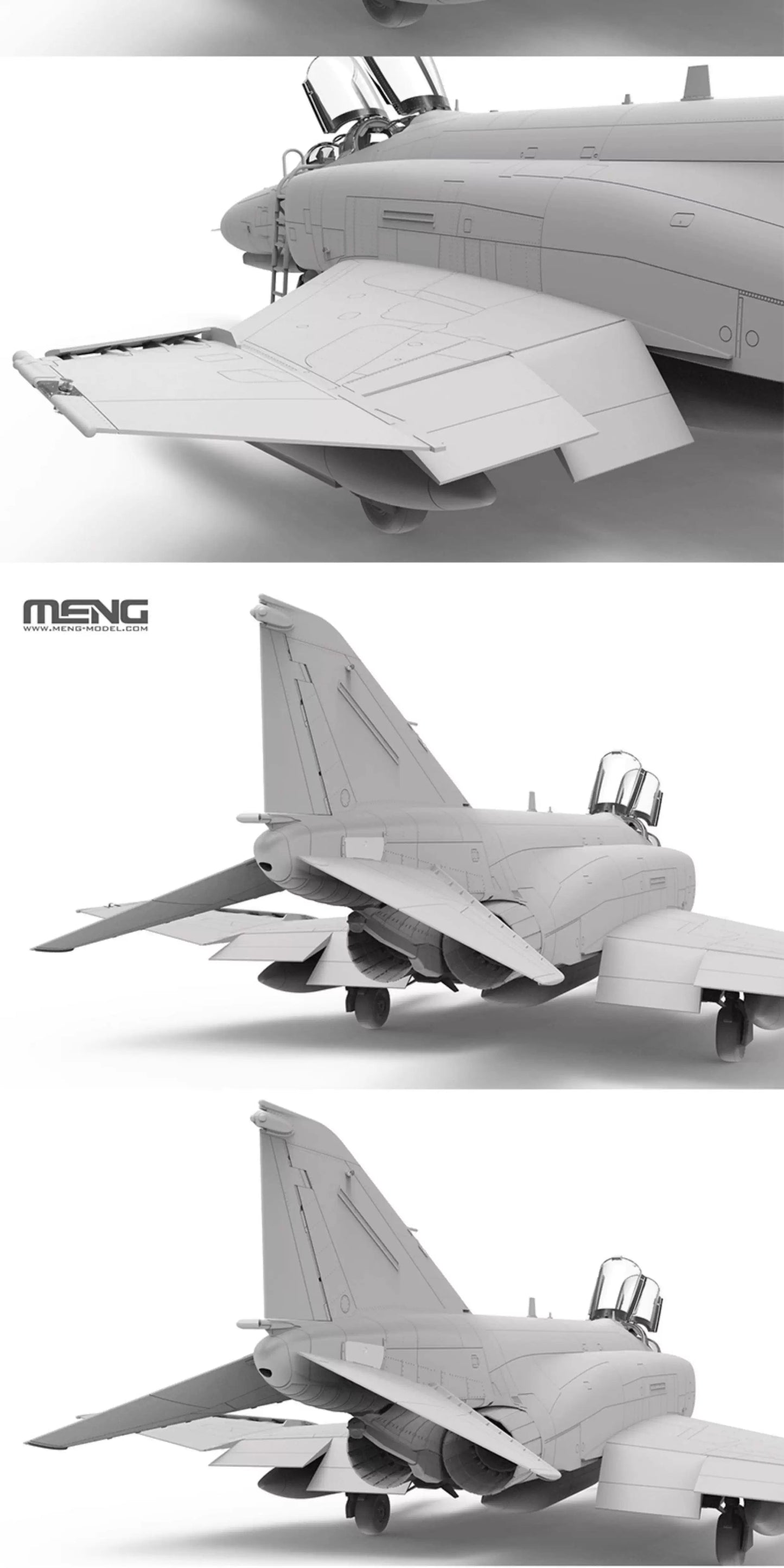 MENG LS-020 1/48 F-4E/2020 TERMINATOR Fighter Aircraft Model Kit
