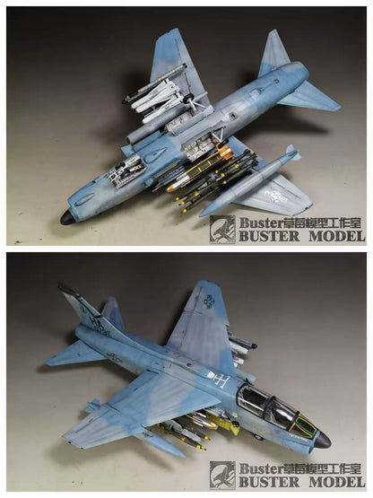 Build your own A-7K Corsair II aircraft model with the Hobby Boss 80347 kit.