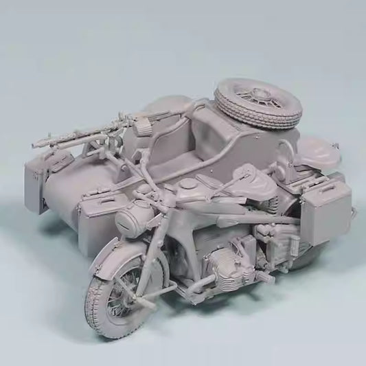 Great Wall 1/35 L3508 WWII German Motorcycle Zündapp KS750 w/Sidecar Model Kit