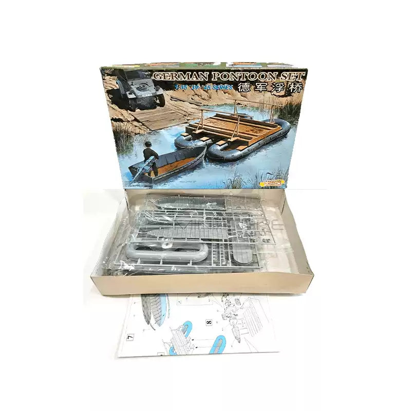 WW.II German Temporary Bridge Model Kit - DRAGON 6135