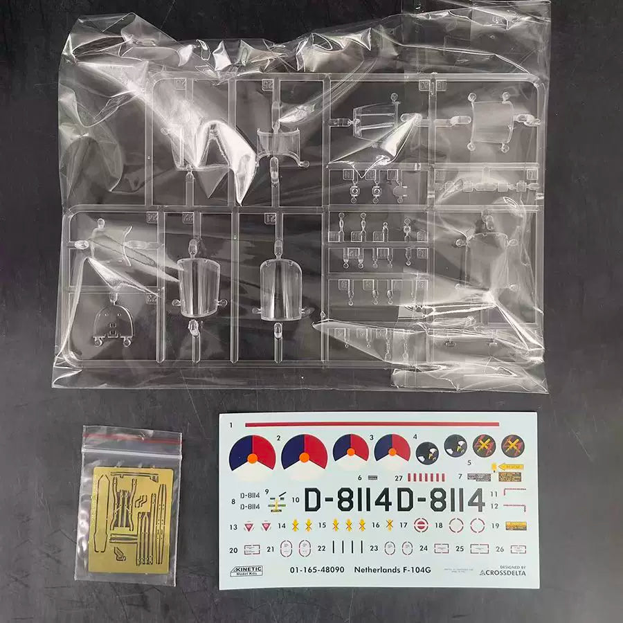 Kinetic K48090 1:48 F-104G RNLAF Starfighter Historical Fighters Volkel Model