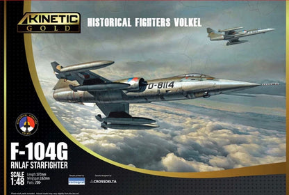 Kinetic K48090 1:48 F-104G RNLAF Starfighter Historical Fighters Volkel Model