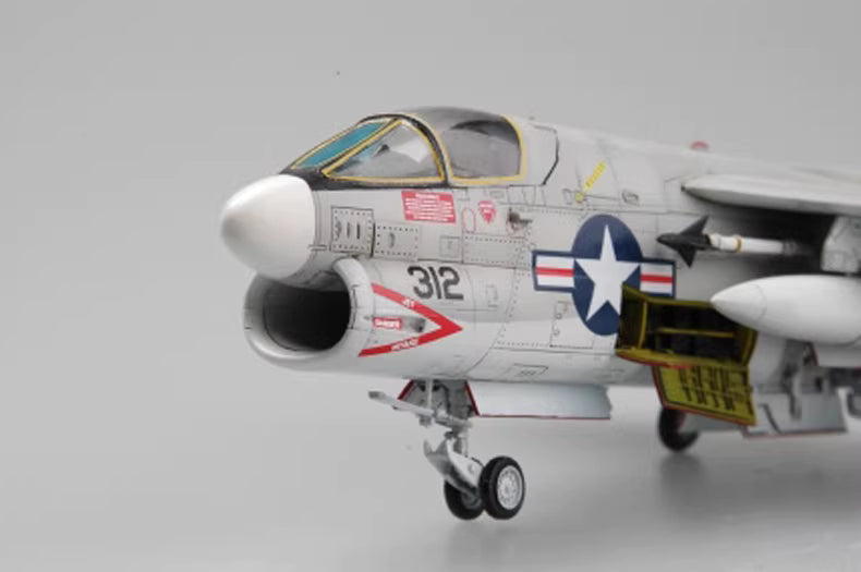 Hobby Boss 87201 1/72 A-7A Corsair II Aircraft Model Kit - ModelHives
