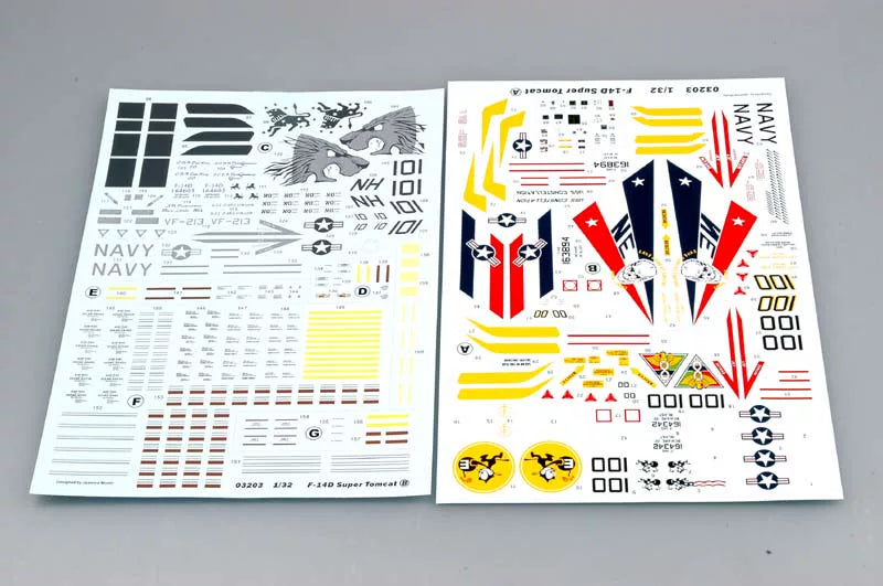 Explore the Trumpeter 1/32 03203 F-14D Aircraft Model kit