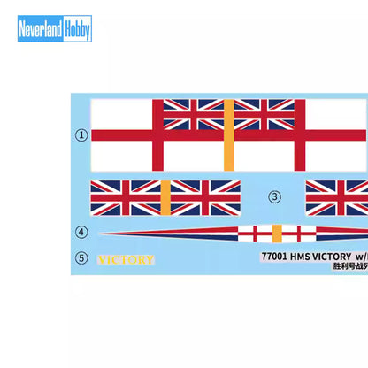 Neverland Hobby N77001E 1/700 HMS Victory w/Interior `Elite Ver.` Model KIt