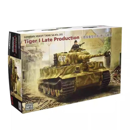 Ryefield-Model 1/35 5015 Ausf.E Tiger I Tank Model Kit