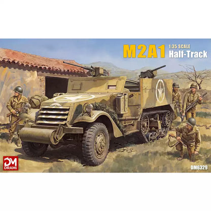 DRAMI DM6329 1/35 M2A1 Half-Track Model Kit