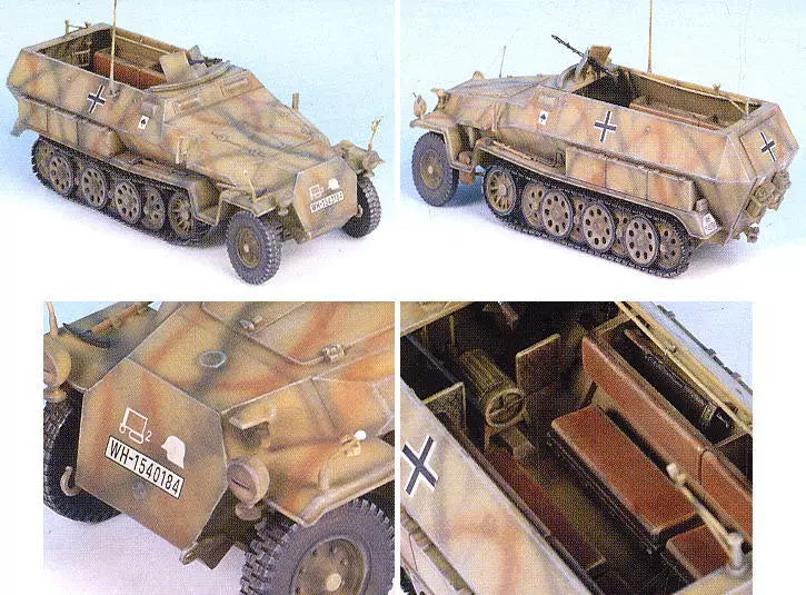 DRAMI DM6187 1/35 Sd.Kfz.251/1 Ausf.C Half-track Model Kit
