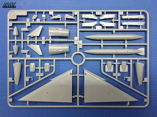 AMK 86002 1/72 IAI Kfir C2/C7 Fighter Model Kit