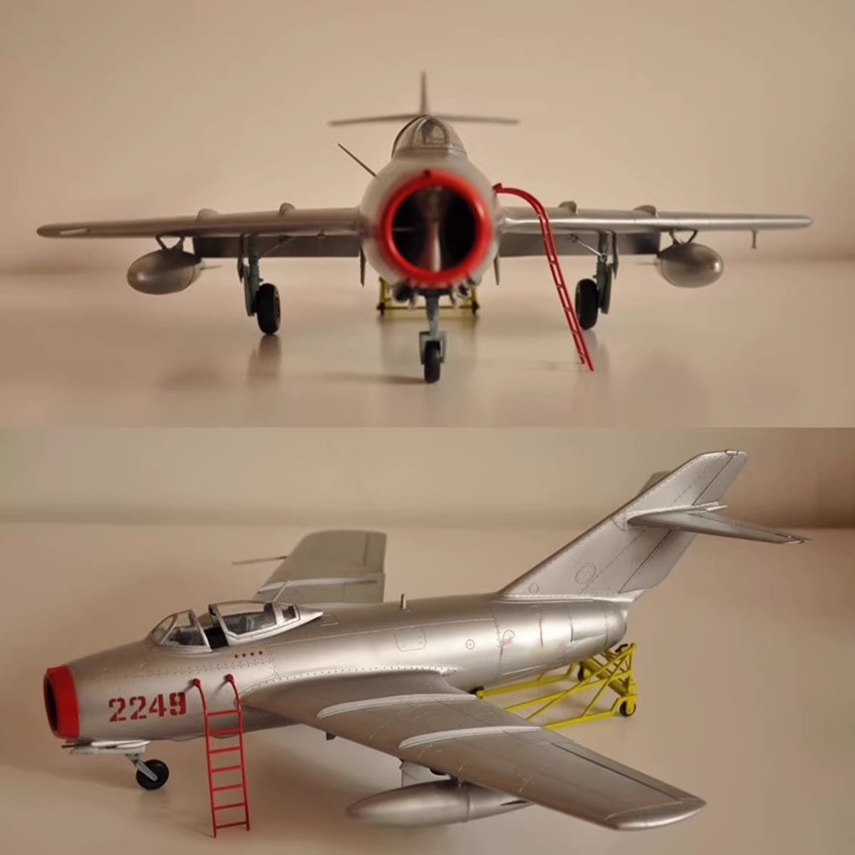 Discover the Trumpeter 02205 1/32 PLA F-5 (MIG-17F) Airplane Model Kit, featuring detailed components and impressive finish for model enthusiasts.