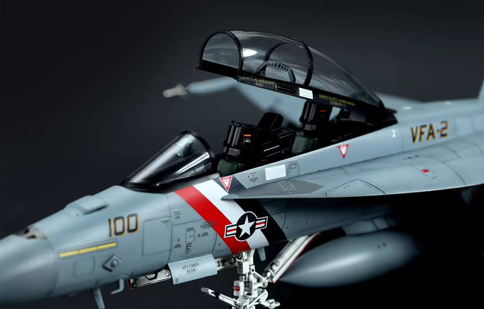 Build your own MENG LS-016 1/48 Boeing F/A-18F Super Hornet model kit. Perfect for collectors and model enthusiasts alike!
