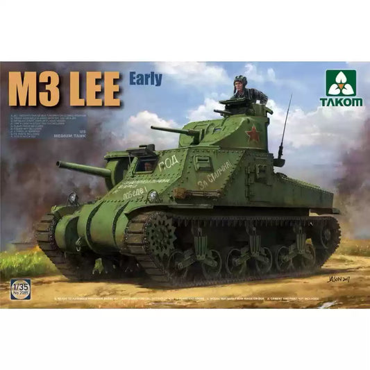 Takom 1/35 2085 US Medium Tank M3 Lee Early