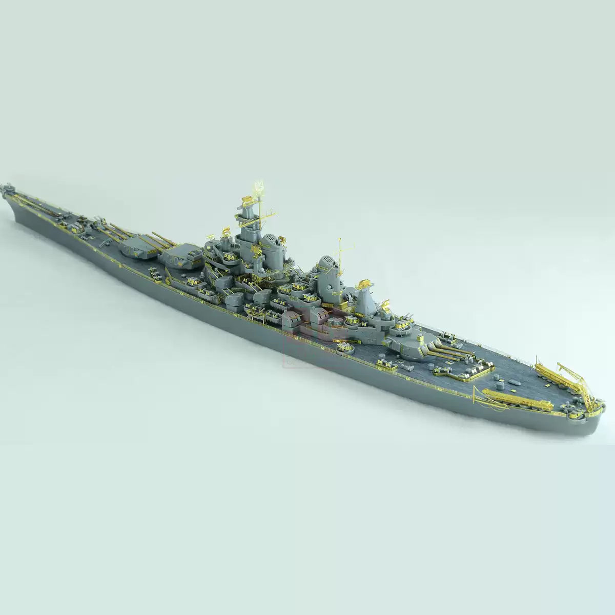 1/700 USS IOWA BB-61 Navy Battleship Model Deluxe | VEE HOBBY E57001