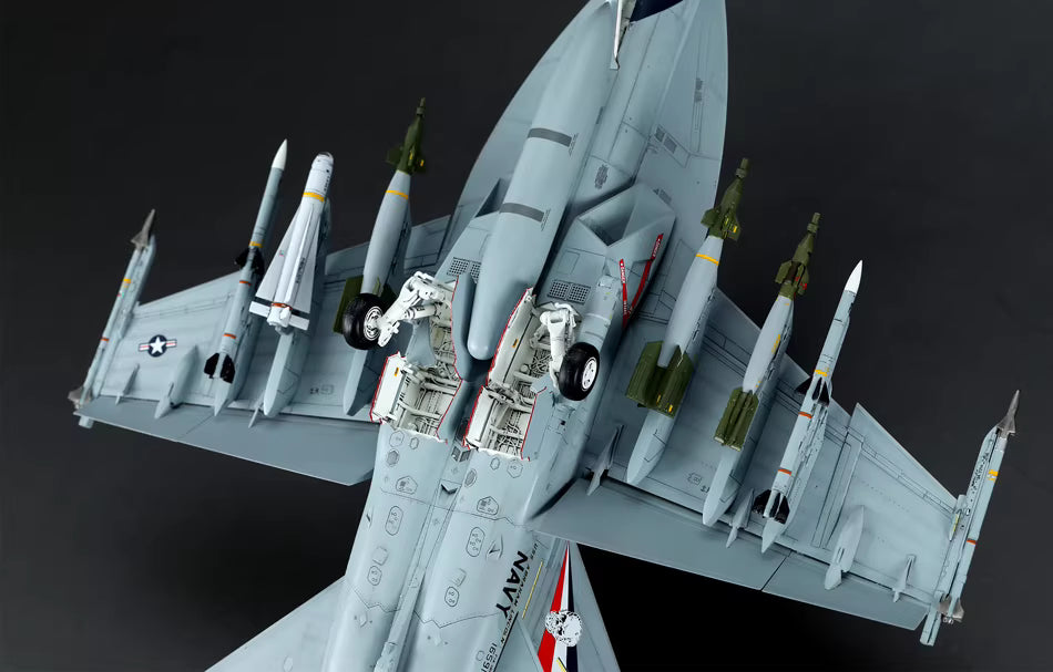 Build your own MENG LS-016 1/48 Boeing F/A-18F Super Hornet model kit. Perfect for collectors and model enthusiasts alike!