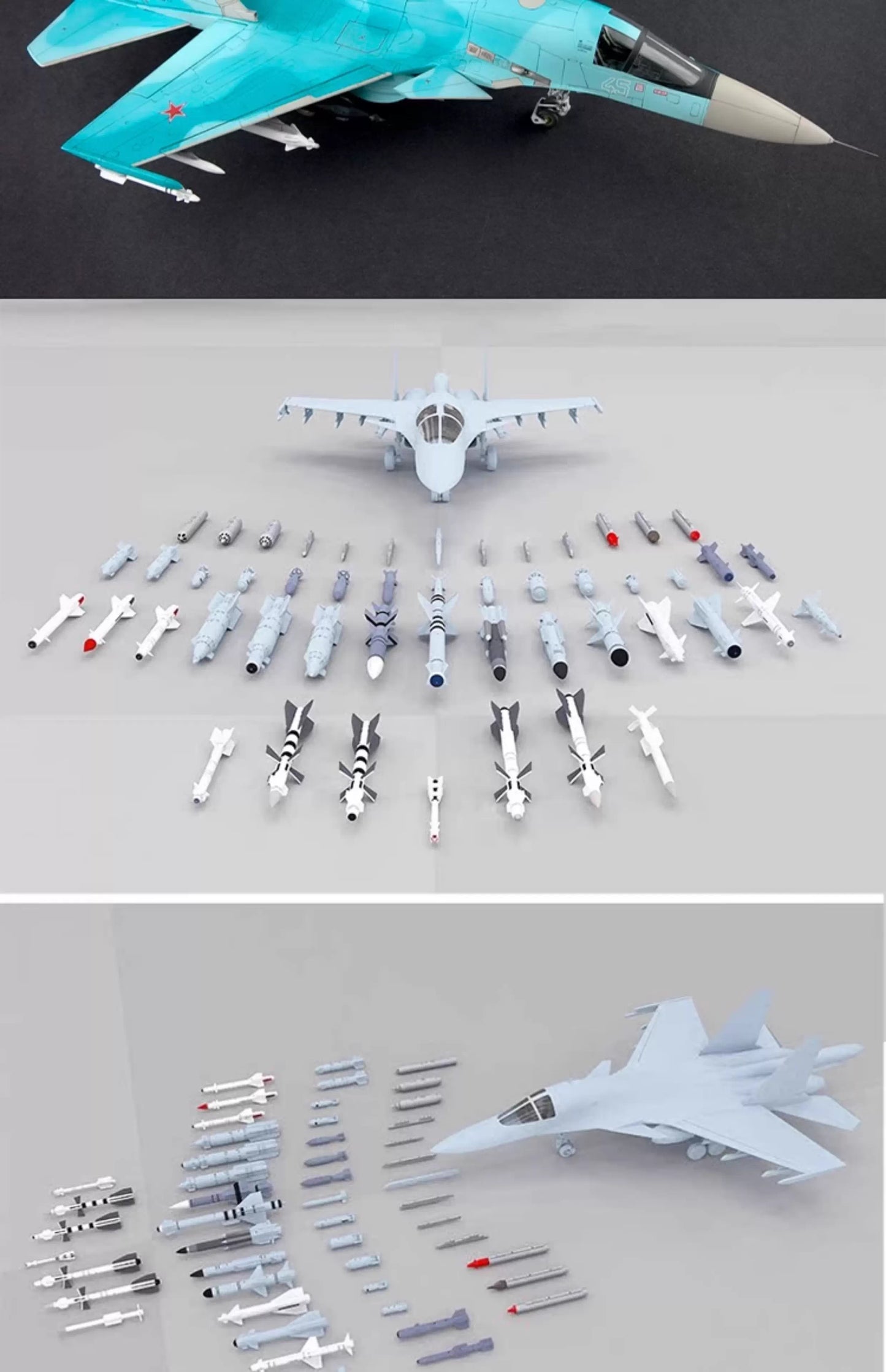 Kitty Hawk 80141 1/48 Russian Su-34 FullBack Assembly model  NEW