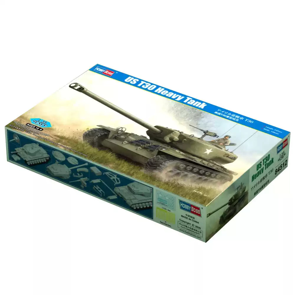 Hobbyboss 84512 1:35 US T30 Tank Model Kit