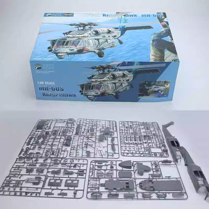 Kitty Hawk KH50015 “Knighthwak” MH-60S 1/35 Fighter Military Assembly Model Kit - ModelHives