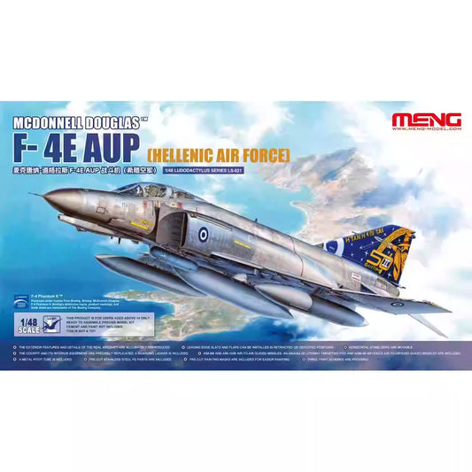 F-4E AUP Phantom II Hellenic Aircraft Model Kit 1/48 | MENG LS-021 - ModelHives