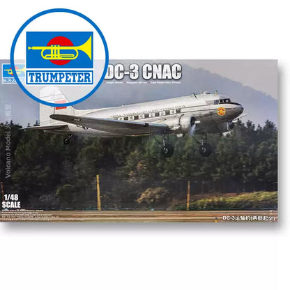 Trumpeter 05813 1/48 DC-3 TRANSPORT PLANE Model Kit