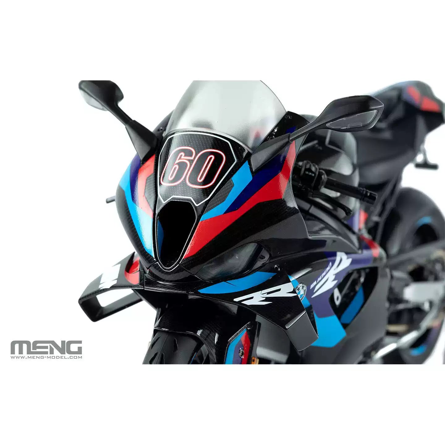 MENG MT-009S 1/9 M1000RR Motorcycle Pre-colored Model Kit