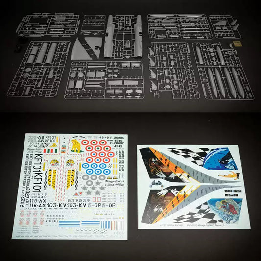 Kitty Hawk KH32020 1/32 static plastic model Mirage 2000C Model Kits 2020