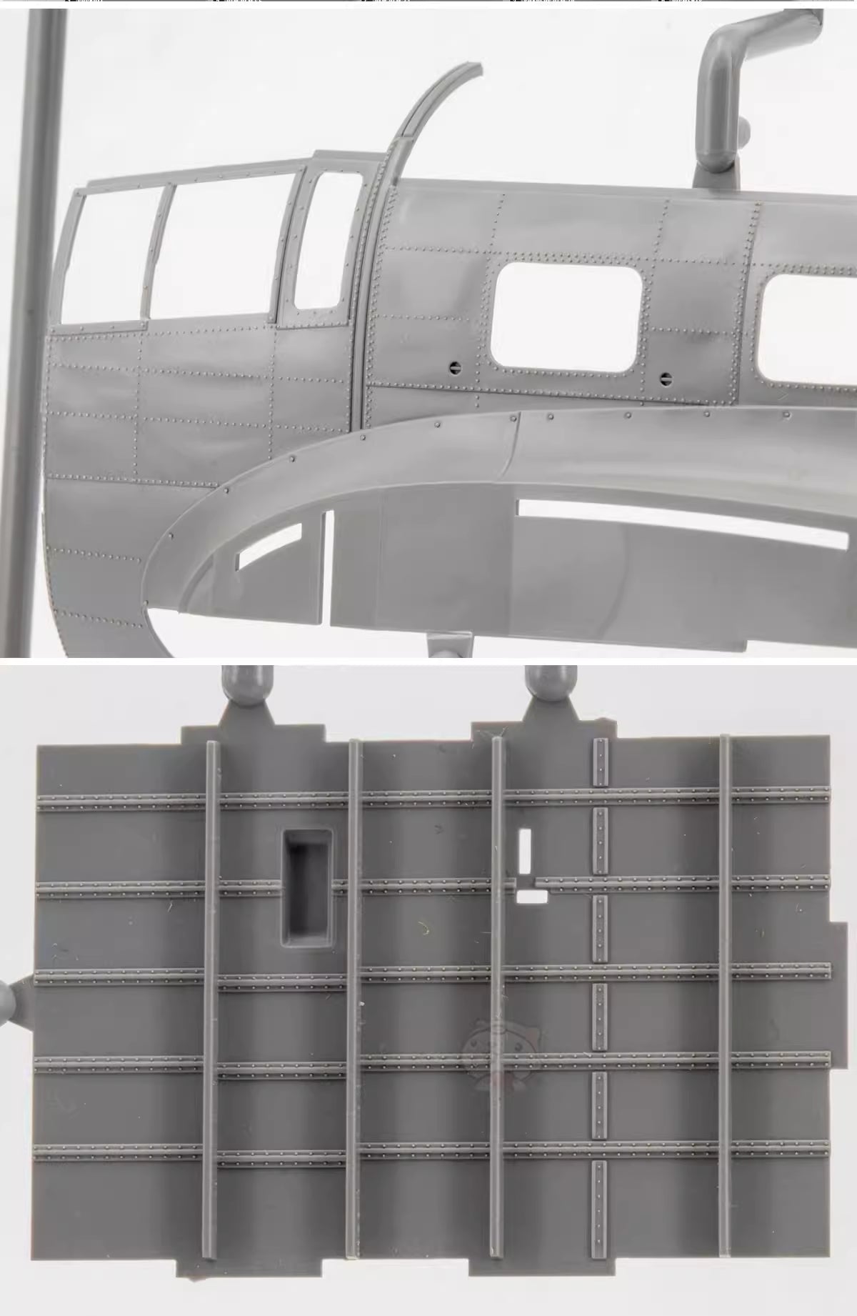 Explore this WWII German Bomber He 111H-6 Model Kit Full Interior 1/35 | Border BF-018